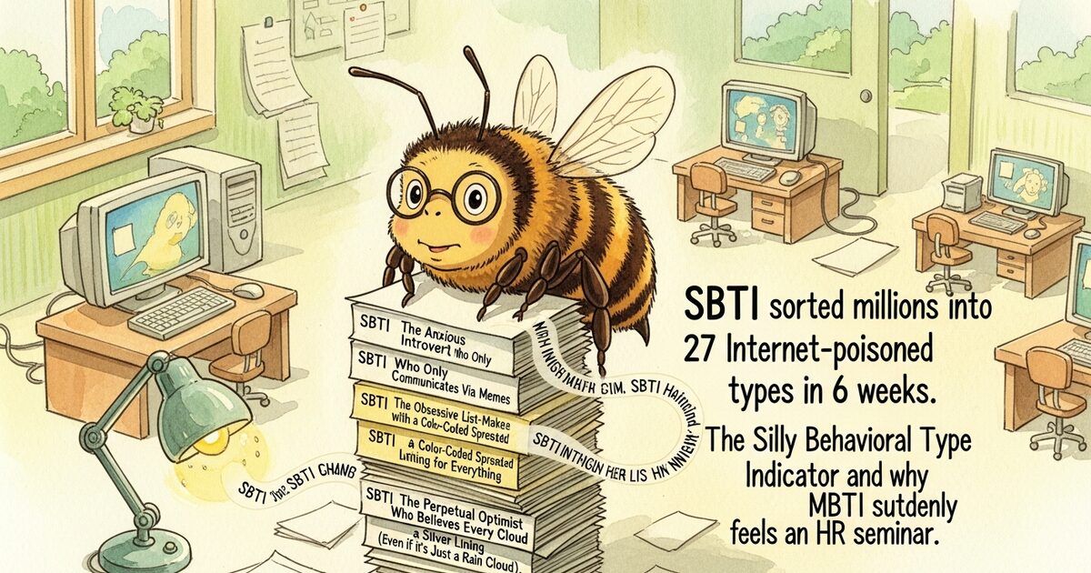 SBTIは2026年にMBTIを食い尽くす27タイプクイズ