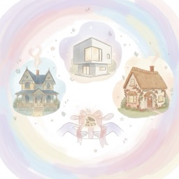 ภาพวาดบ้านสุดพิเศษเป็นของขวัญขึ้นบ้านใหม่