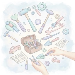 ชุดเครื่องมือที่ปรับแต่งสำหรับคุณพ่อสาย DIY